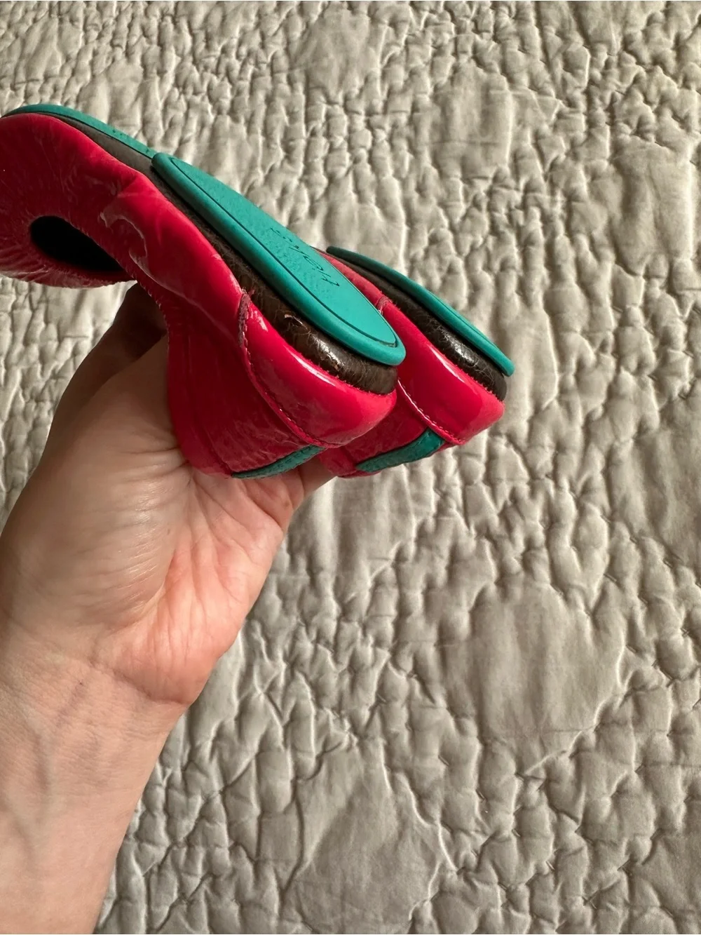 Tieks Mini Razzleberry Flats